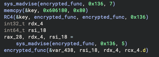 RC4 Decrypt And Call A Function