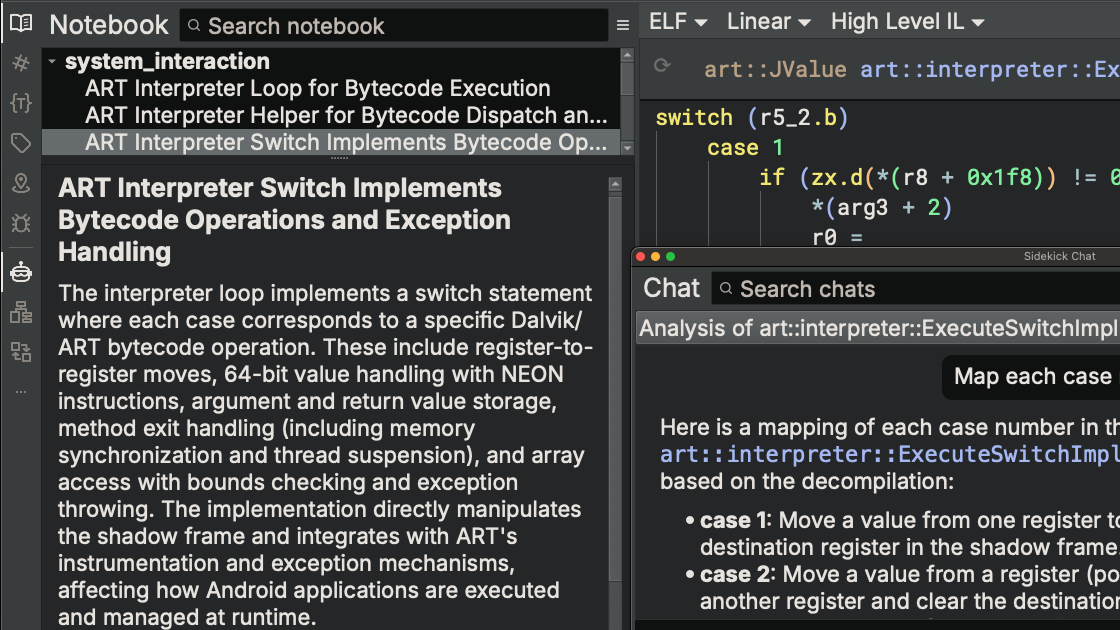 Notebook Sidebar