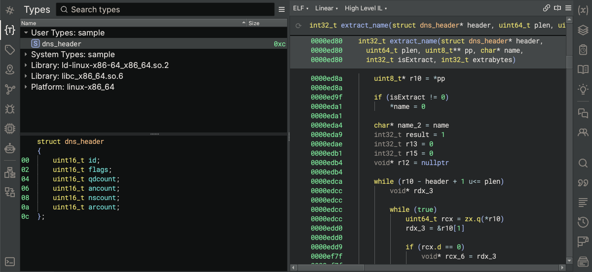 Analysis Console