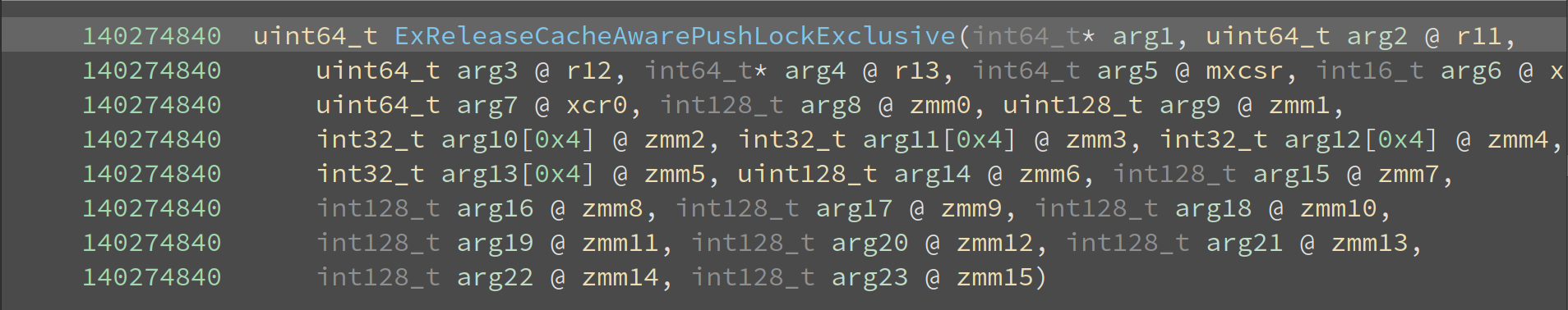 Parameter Detection Before